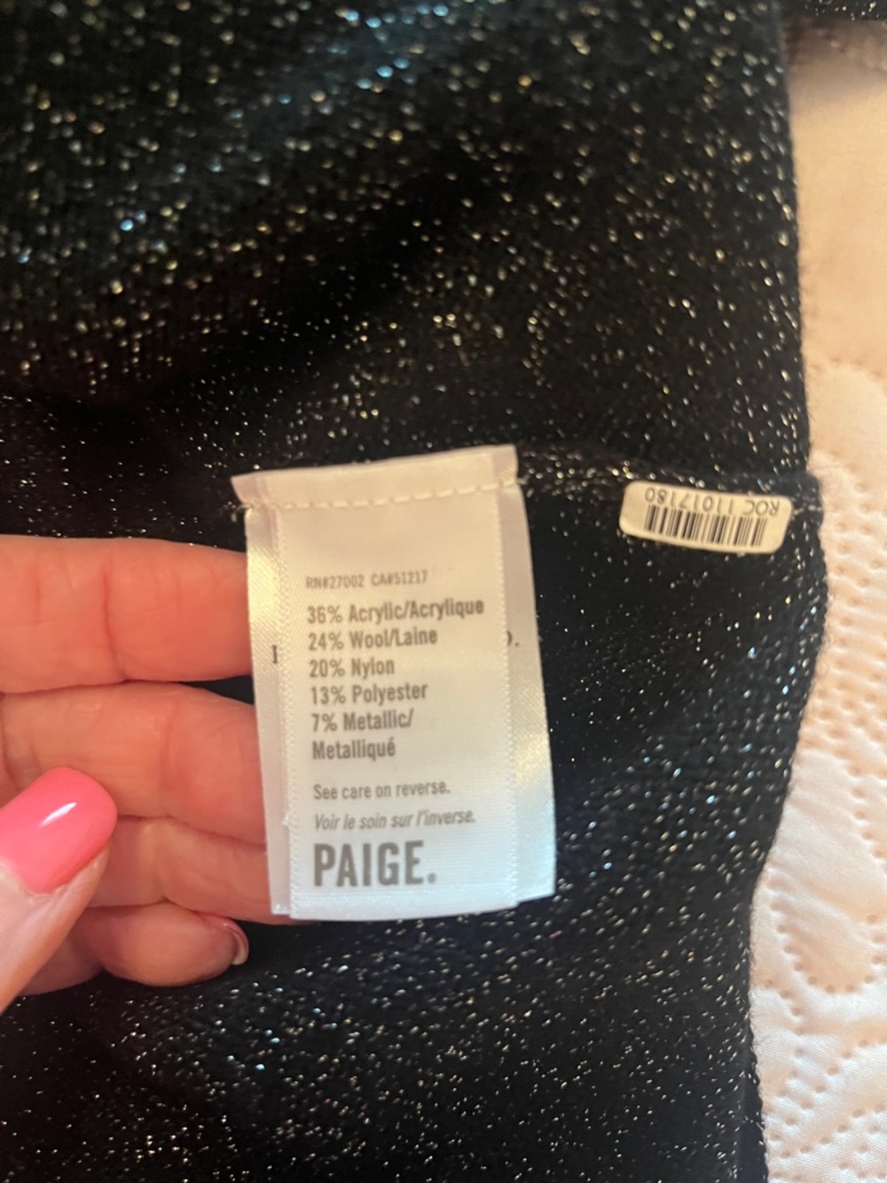 PAIGE Revolve Zoelle Metallic Midi Dress - Picture 10 of 10
